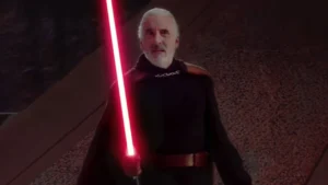 Más alto que Drácula: Christopher Lee y la sombra que atravesó el cine 16 Christopher Lee interpretando al Conde Dooku