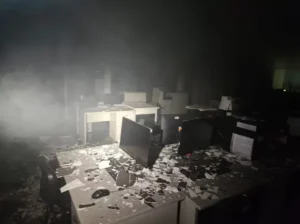 Guaymallén: Incendio 