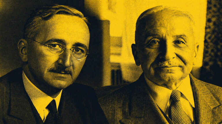 mises hayek