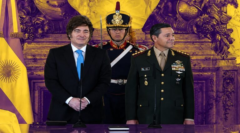 Milei bono: titulo militar y fuerzas armadas