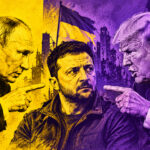 Putin, Trump y Zelenski